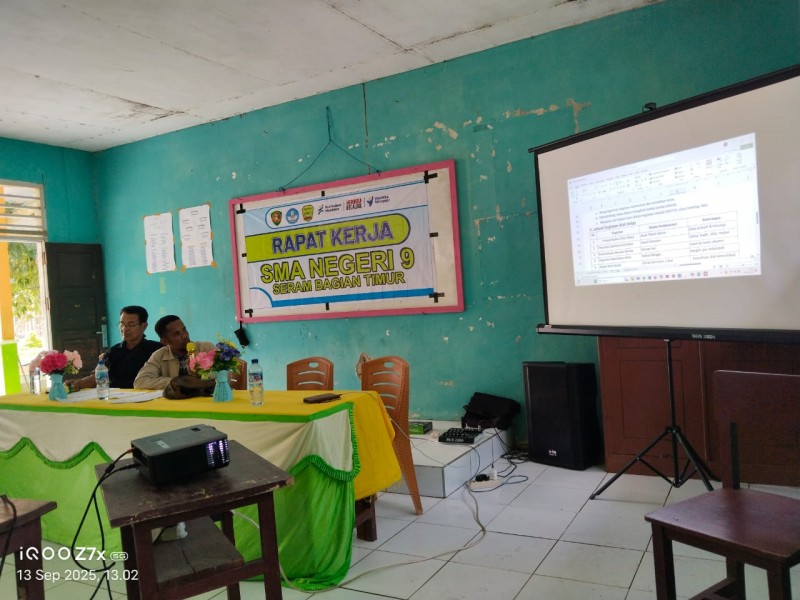 Rapat Kerja SMA Negeri 9 Seram Bagian Timur Tahun 2025: Perkuat Komitmen Wujudkan Sekolah Unggul